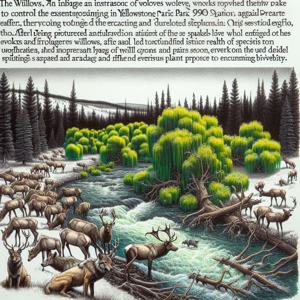 オオカミがイエローストーン国立公園の生態系を復元する手助けをする方法