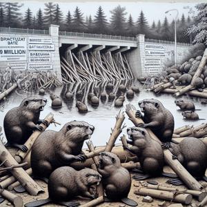 How Beavers Built a Dam and Saved the Town Lots of Money