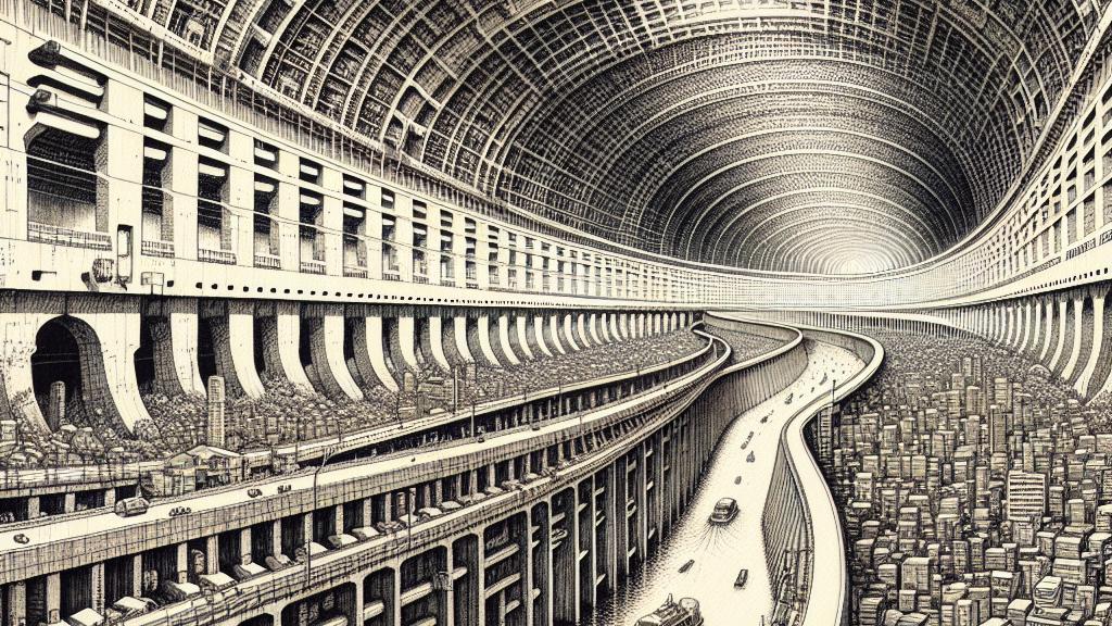 When the Great Floods Meet the Underground Cathedral: Saitama's Intrepid Shield Emerges!