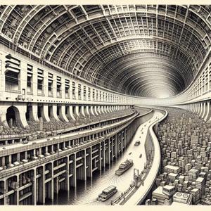 When the Great Floods Meet the Underground Cathedral: Saitama's Intrepid Shield Emerges!