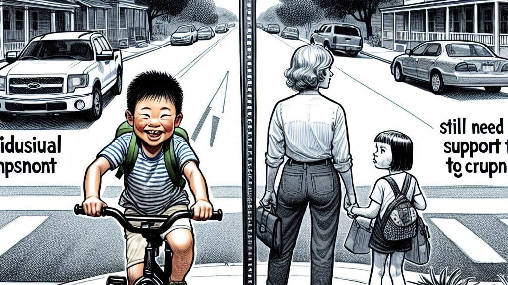 子供が独立して外遊びできる時期を理解する