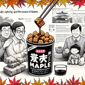 Exciting New Release: Black Thunder Maple Snack Review