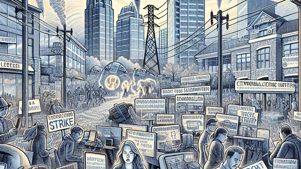ストライキ警報：17,000人のAT&T労働者がインターネットの混乱を引き起こす！