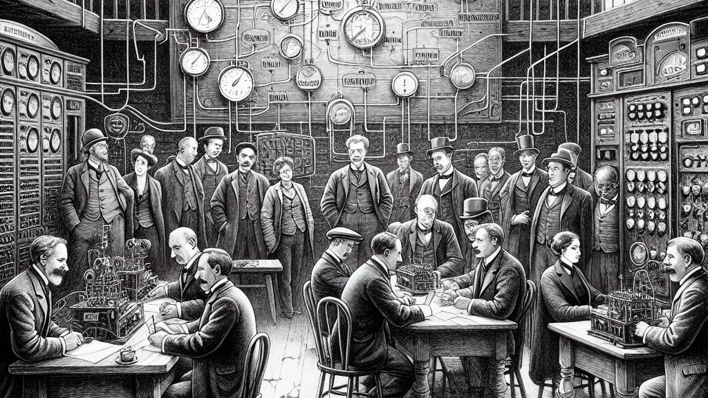 The First Virtual Conference: A 1916 Milestone