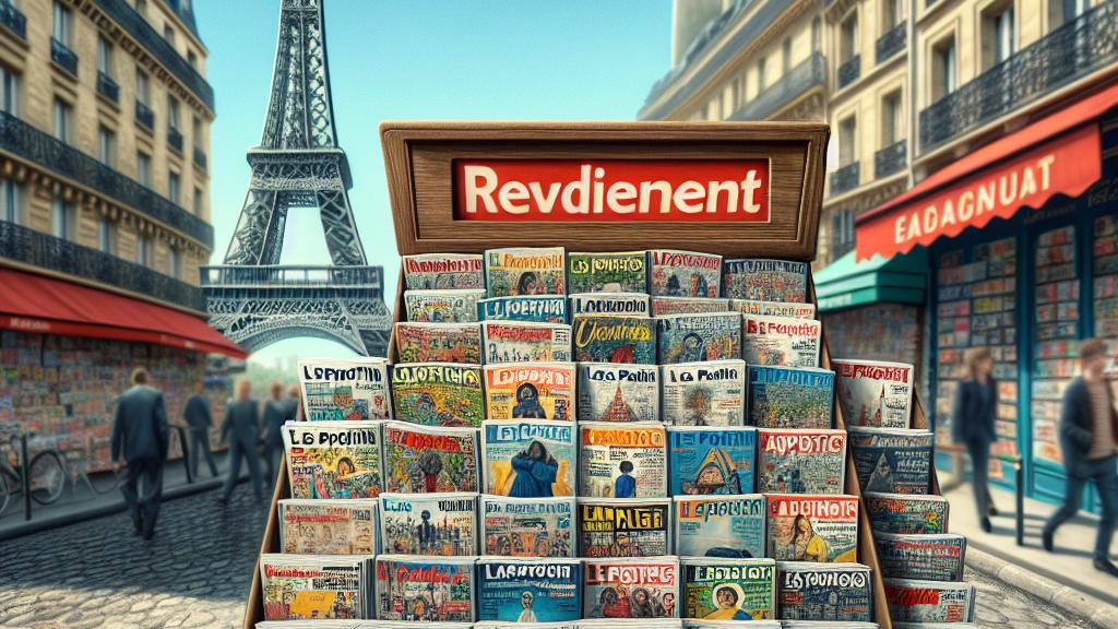 自閉症の作家によって作られたフランスの雑誌が店頭に登場