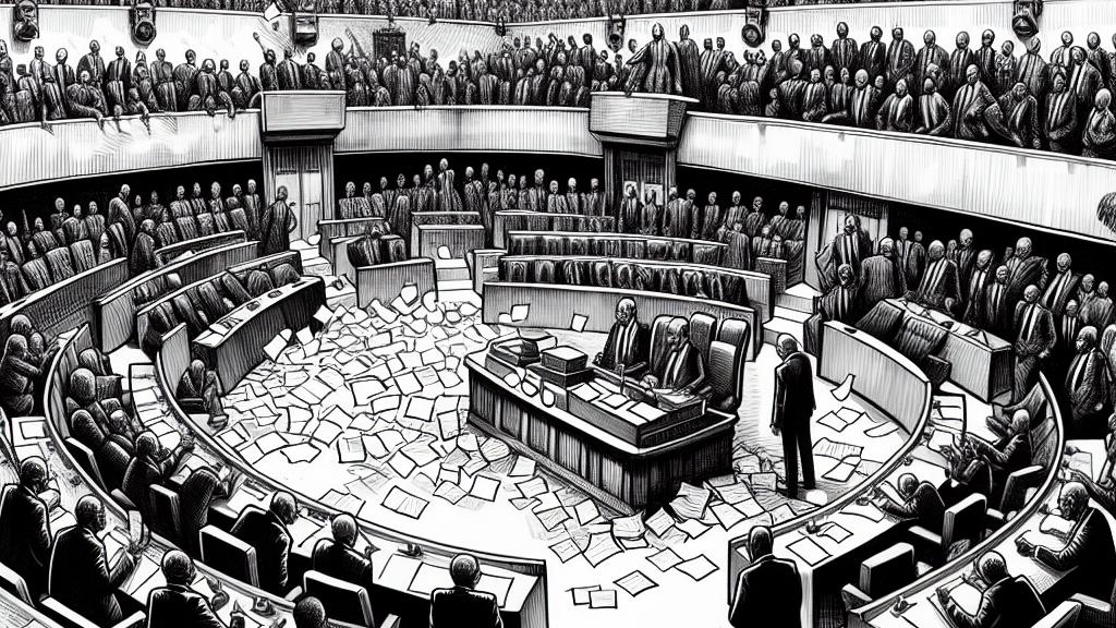 議会の過半数に関する対立でガーナに政治的混乱が発生