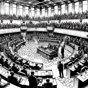 議会の過半数に関する対立でガーナに政治的混乱が発生