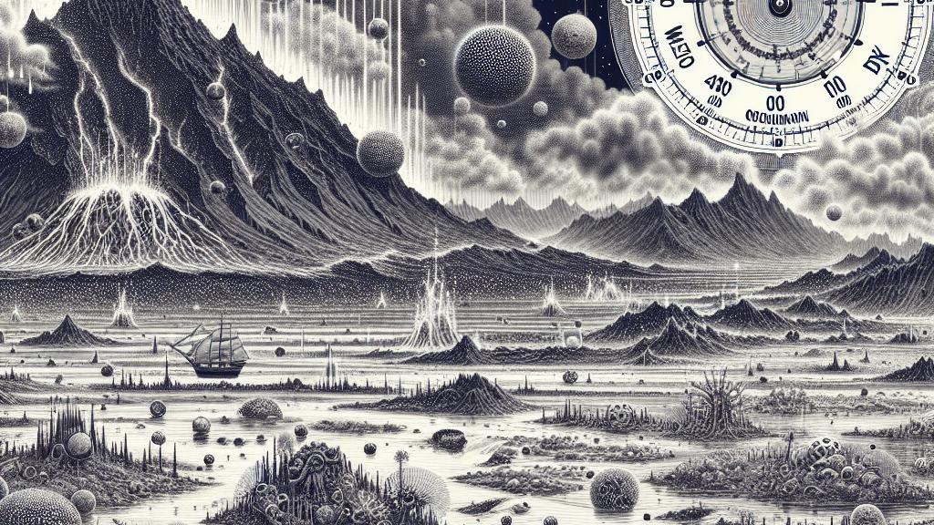 Study on How Earth's Early Conditions Influenced the Development of Life