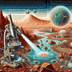 古代火星の水活動が発見される