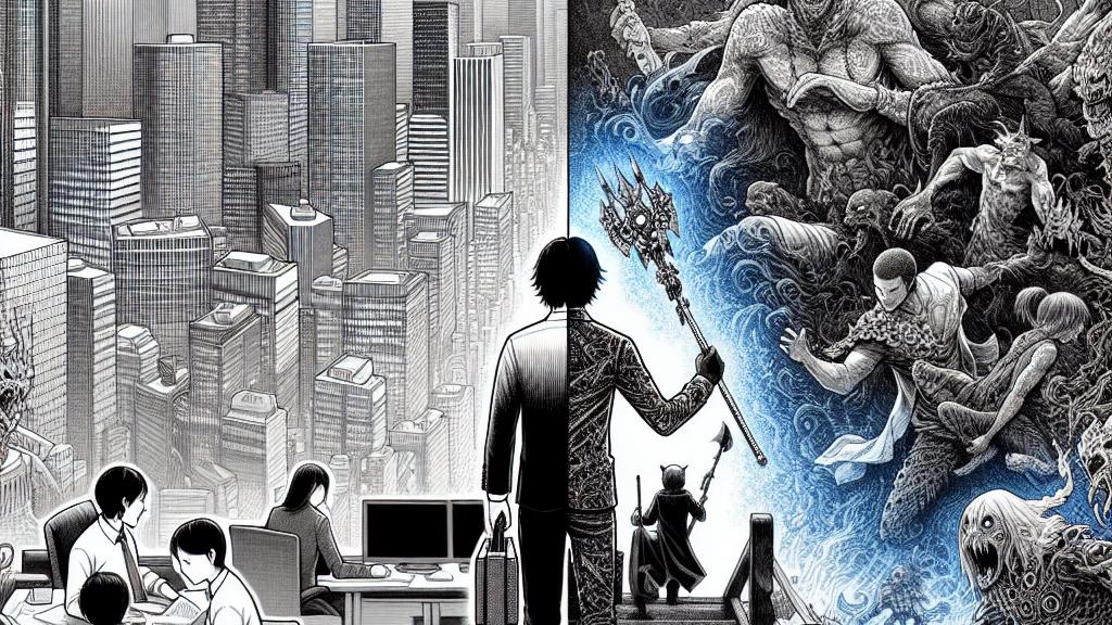 The Dual Life of a Hero and a Corporate Slave