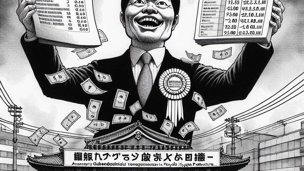 Saito Governor's Election Financial Report in Hyogo Prefecture