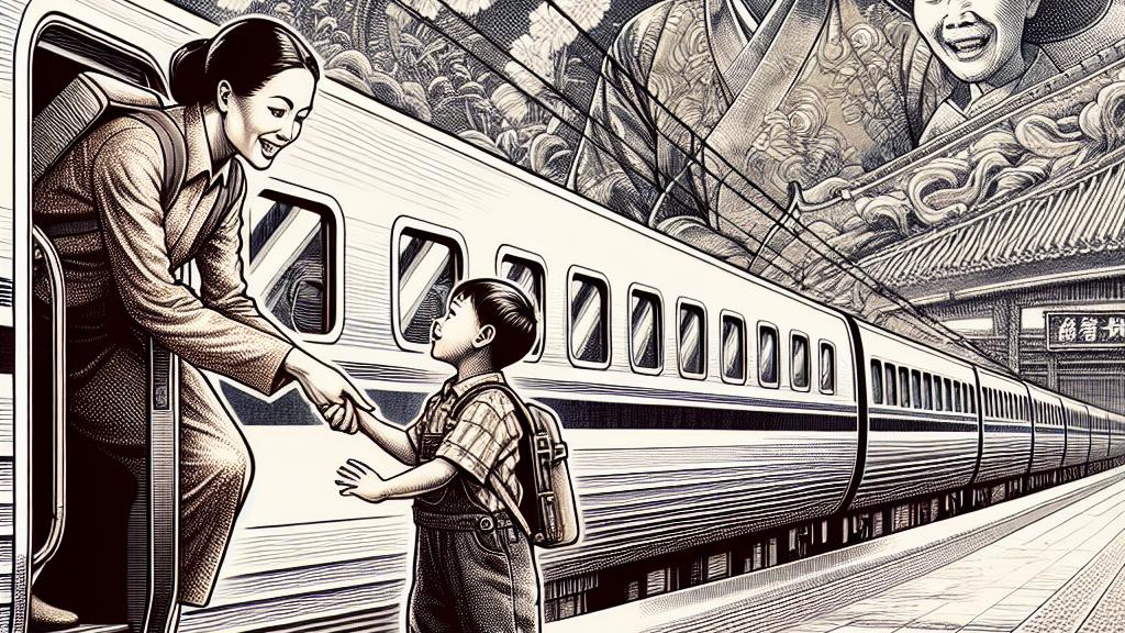 Understanding the Heartwarming Moments Between a Child and Parent on a Train