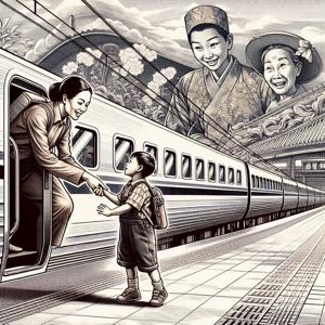 Understanding the Heartwarming Moments Between a Child and Parent on a Train