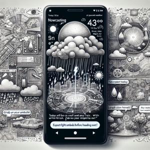 GoogleがPixelユーザー向けに革新的なAI搭載天気アプリを発表