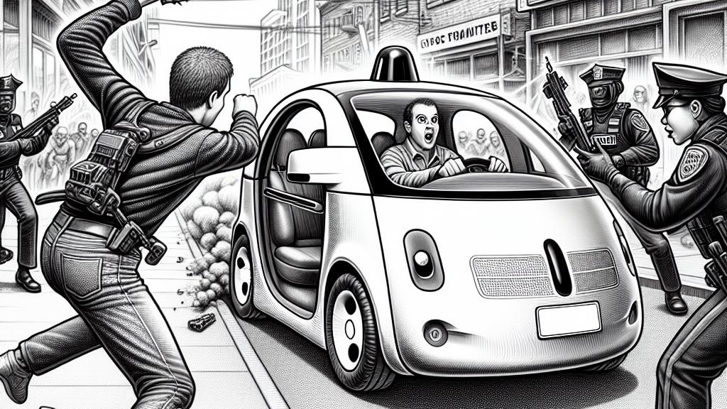Man Arrested for Attempting to Steal a Driverless Car