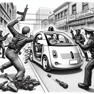 Man Arrested for Attempting to Steal a Driverless Car