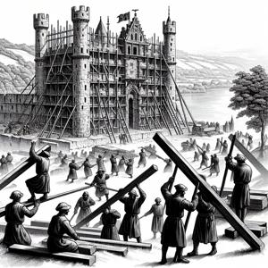 Building a Castle from Scratch Using Medieval Techniques