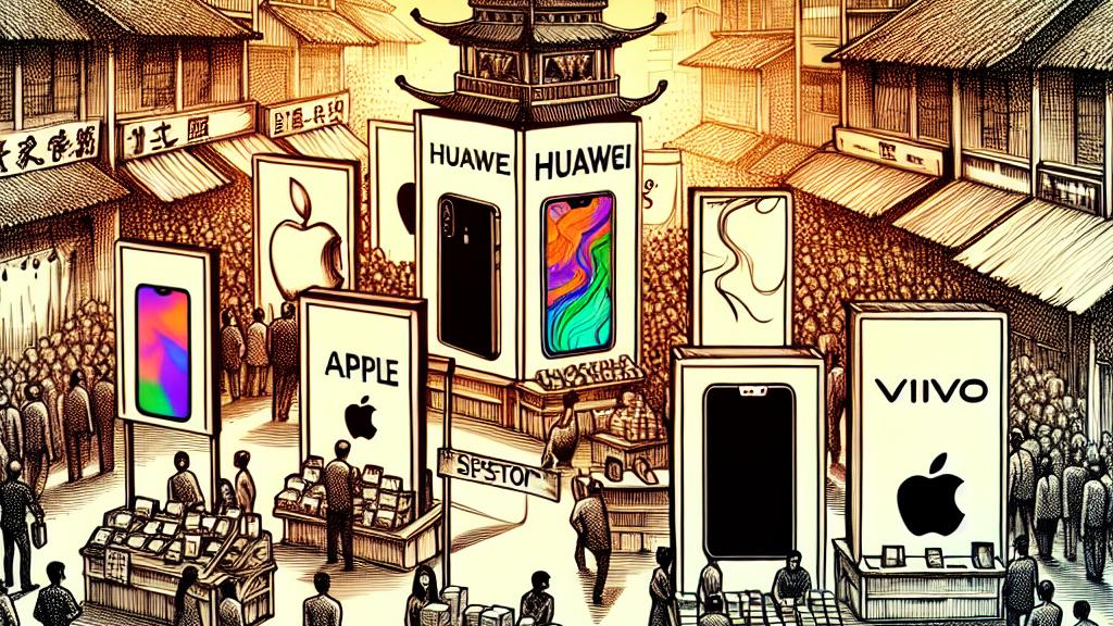 Huawei's Smartphone Sales Surge in China While Apple Struggles