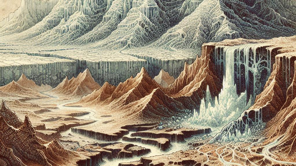The Flow of Water on Icy Mars: Insights from Carbon Dioxide Dynamics