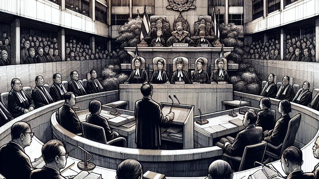 タクシンの法的ドラマ：バンコクでの裁判が進行中！