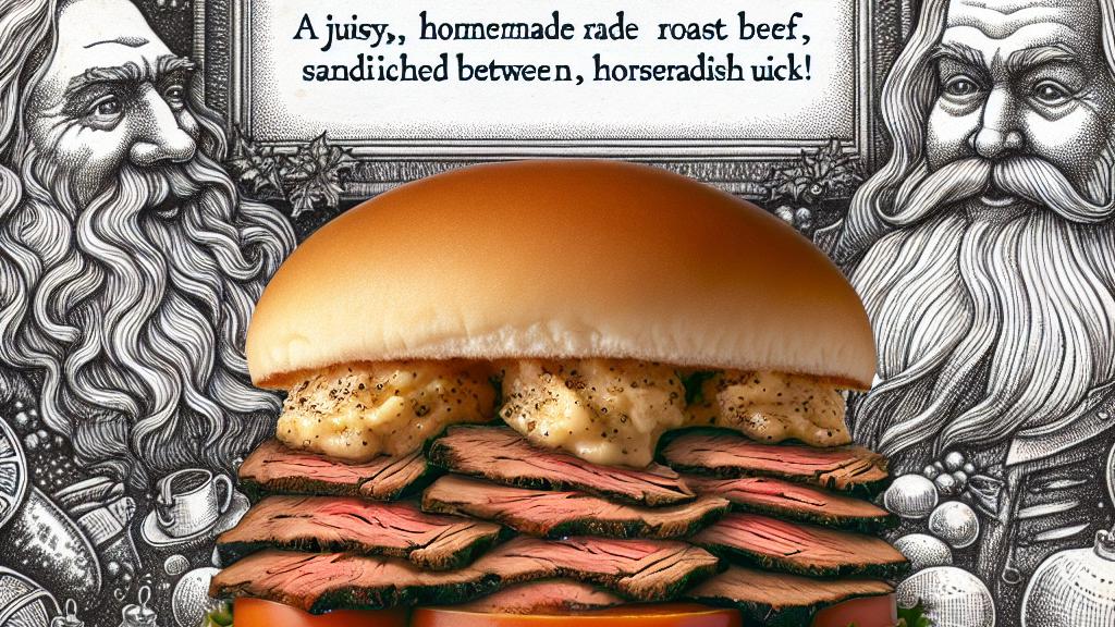New Roast Beef Burger Launching for Christmas Season