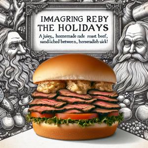 New Roast Beef Burger Launching for Christmas Season