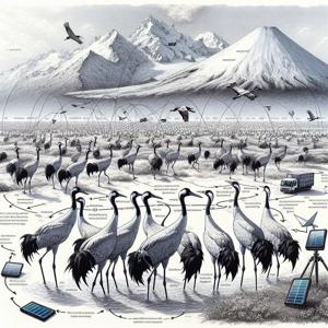 クレーンとその生息地の複雑な関係を探求する