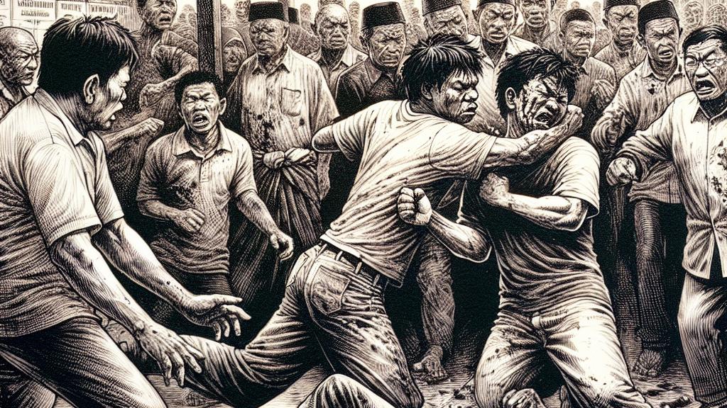 Foreigner Arrested for Violent Altercation in Penang