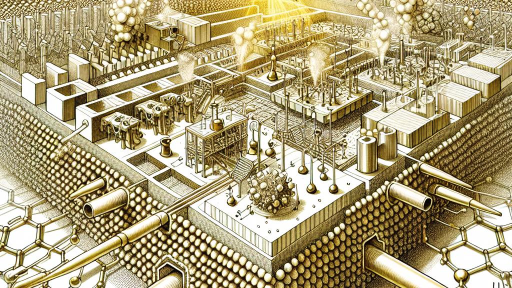 Understanding Gas Interaction in Nanotunnels of Platinum-Gold Structures