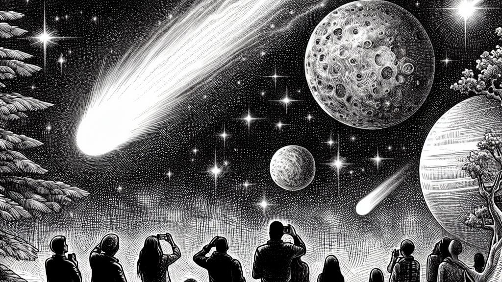 イギリスで世紀の彗星を見つける