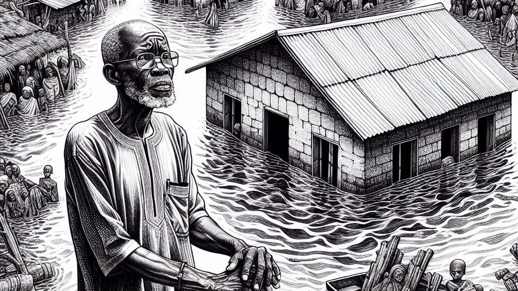 アフリカにおける気候変動に起因する洪水の破壊的影響