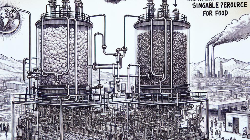 CO₂を食料用のタンパク質に変える新しい方法