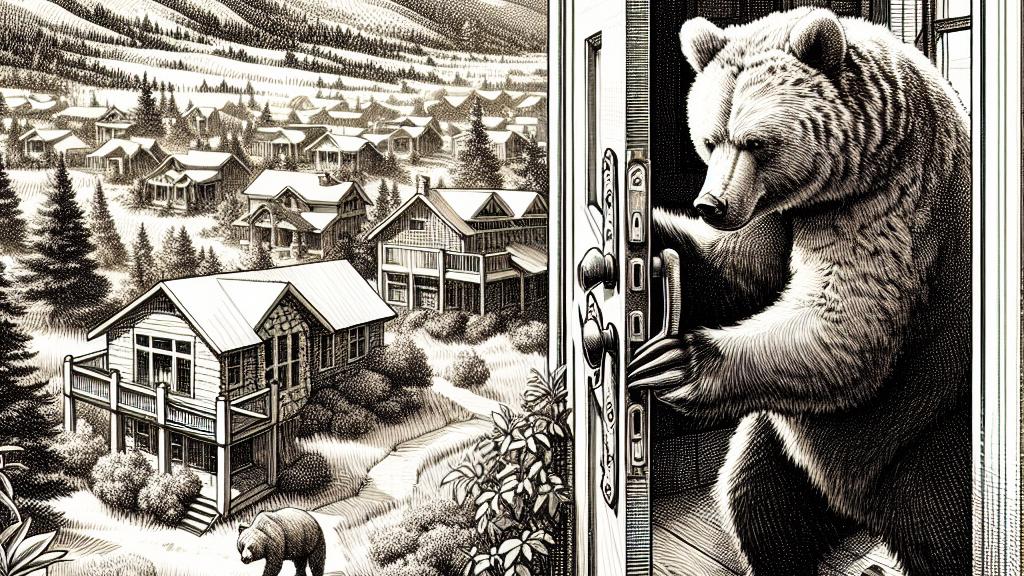 シエラマドレで人間環境に適応するクマたち