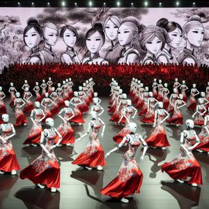 驚くべきロボットダンサーが春祭典で技術を披露