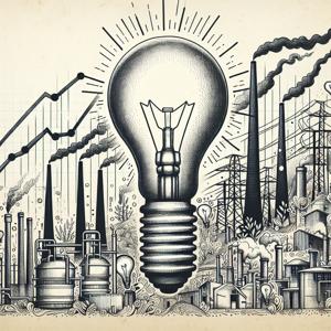 アメリカの自然ガス発電における記録的高値の夏