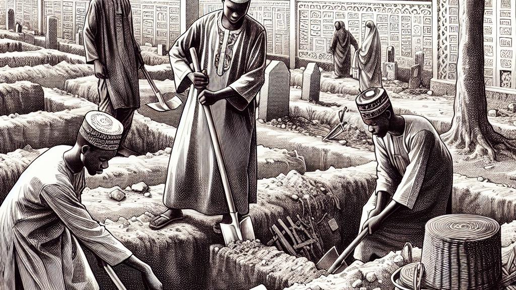 Nigerian Family Who Helps Their Community by Digging Graves