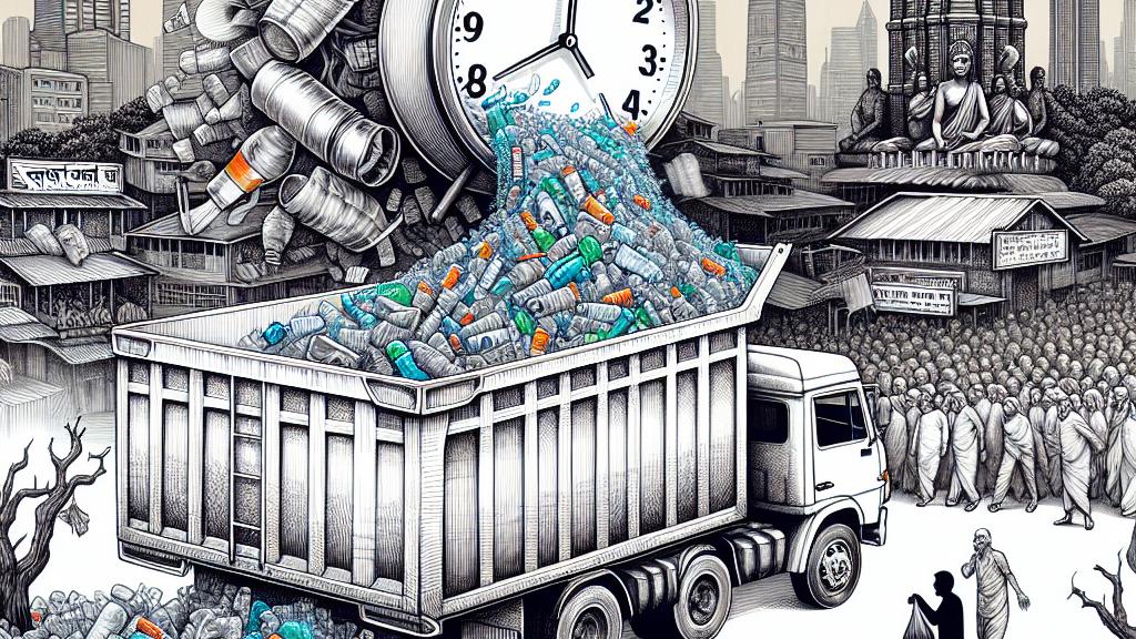 インドのプラスチック汚染危機：無視された清掃呼びかけ！