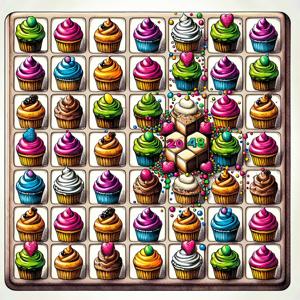 2048カップケーキ：甘美なパズル冒険