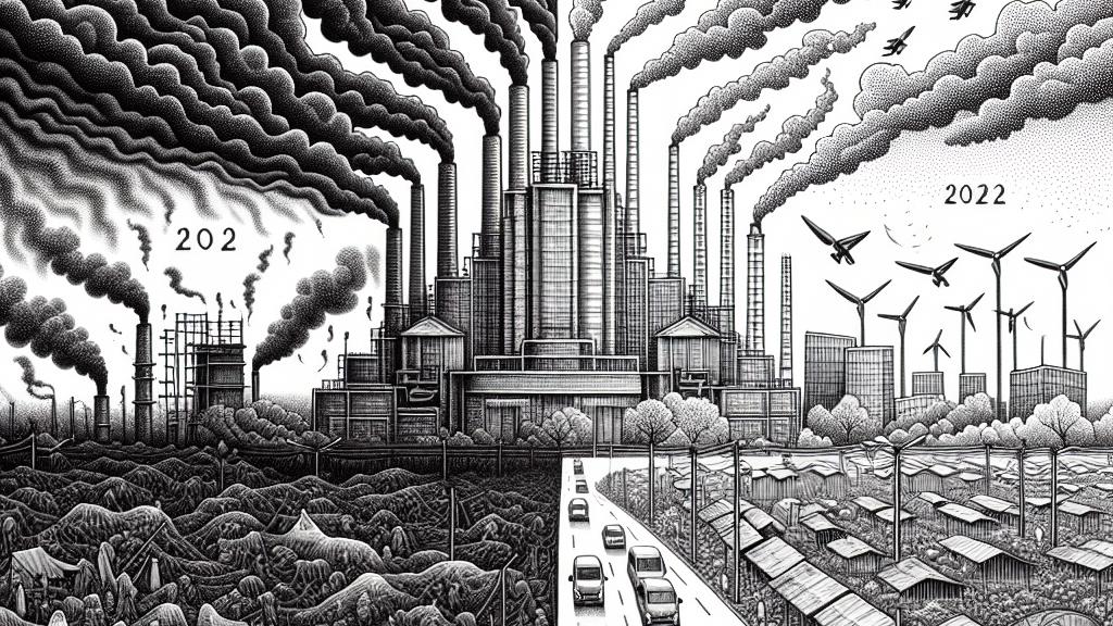 息を呑む空気: 南アジアの空気質、2022年に新たな低水準に達!