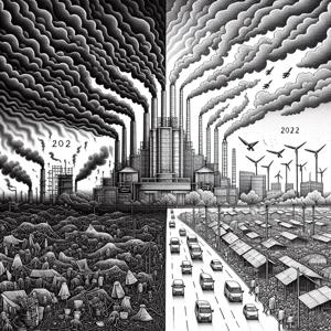 息を呑む空気: 南アジアの空気質、2022年に新たな低水準に達!