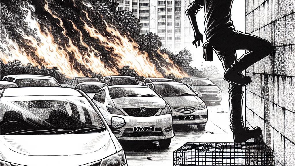 Tiny Hero: Malaysian Boy Climbs Walls to Save Rabbits from Blaze!