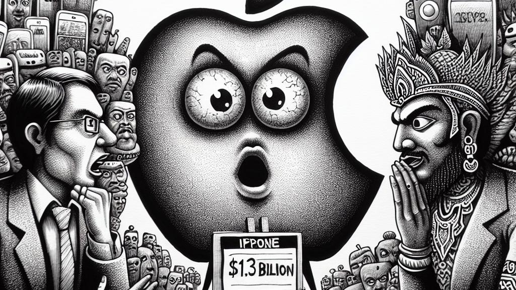 AppleがインドネシアでのiPhone禁止を解除するために13億4000万ドルを提案
