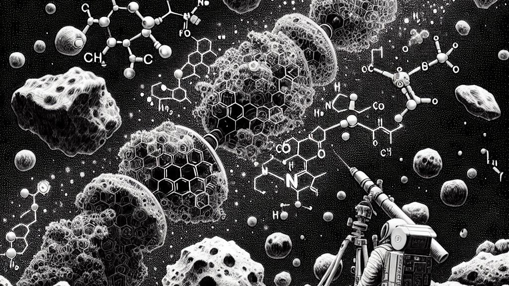 宇宙での生命の構成要素を探る