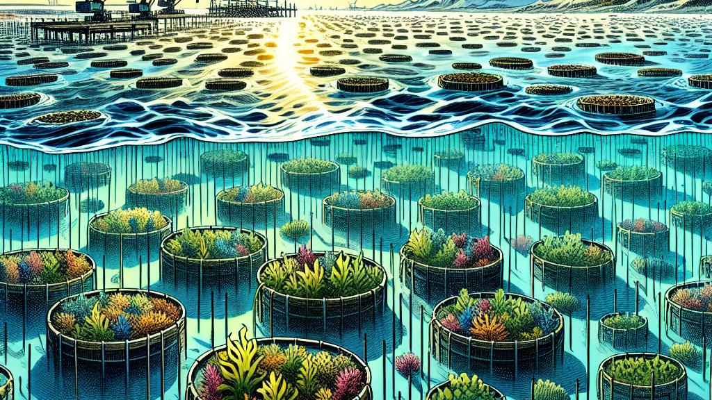 海藻農場が気候を守る方法