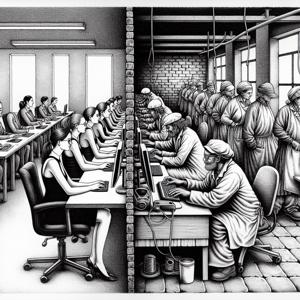 Disparities Between Desk Workers and Stand Up Workers