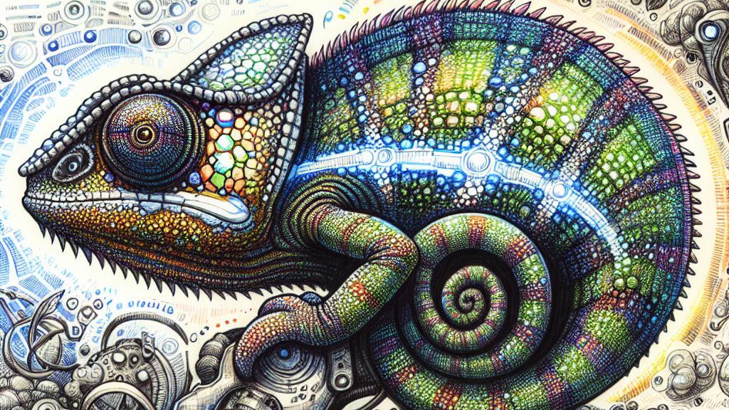 A New Material Inspired by Chameleons That Can Absorb and Reflect Waves