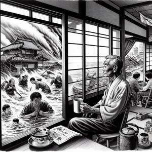 How Not to Evacuate: The Contrarian Grandpa vs. Nature's Fury!