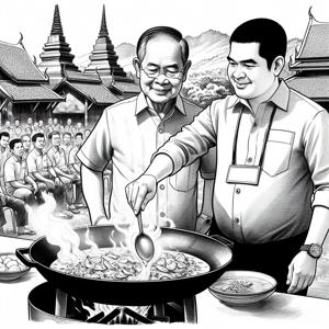 Cooking Up Controversy: PM's Culinary Cabinet in Sukhothai