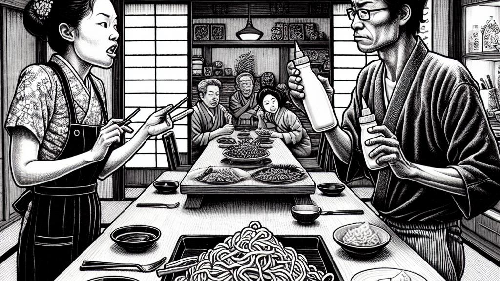 The Great Yakisoba Mayo Debate: A Culinary Conundrum!