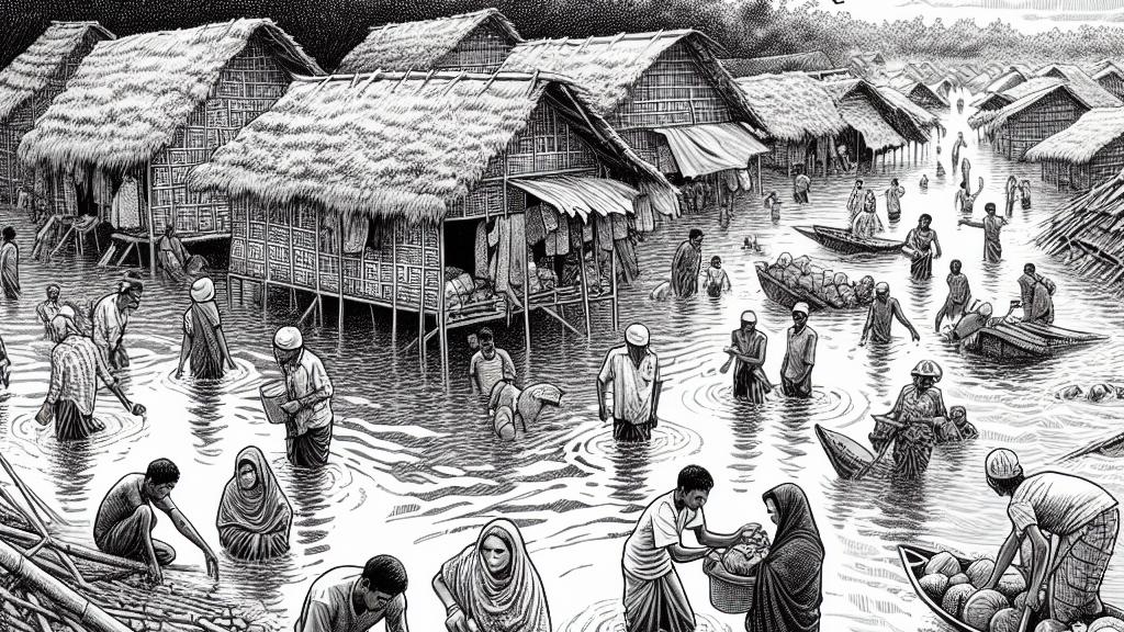 Devastation Unleashed: Monsoon Deluge Claims Lives and Displaces Millions in Bangladesh!